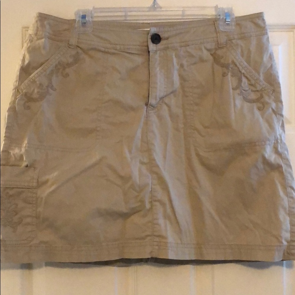Khaki Skort